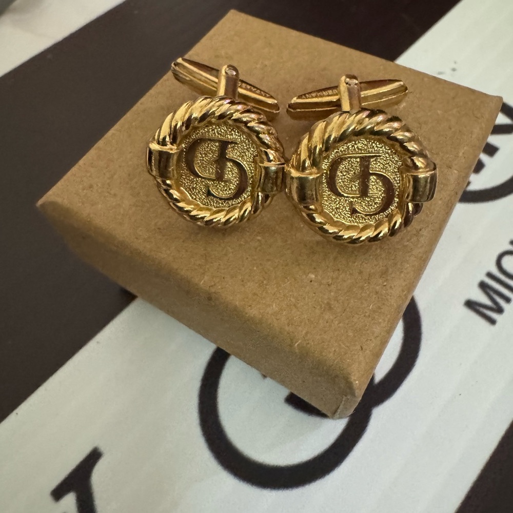Christen Dior men chifflinks